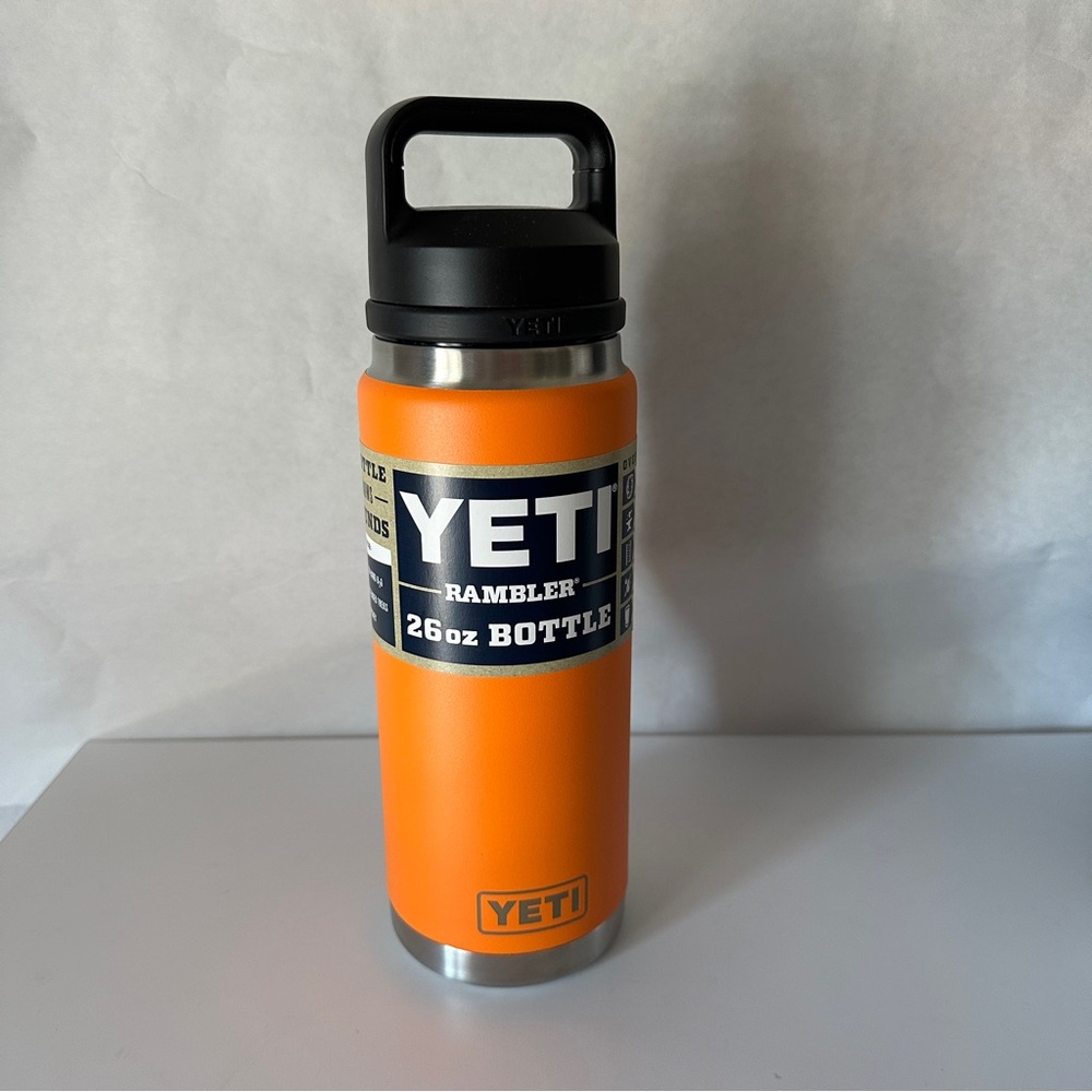 YETI Rambler 26oz Bottle KingCrab Orange